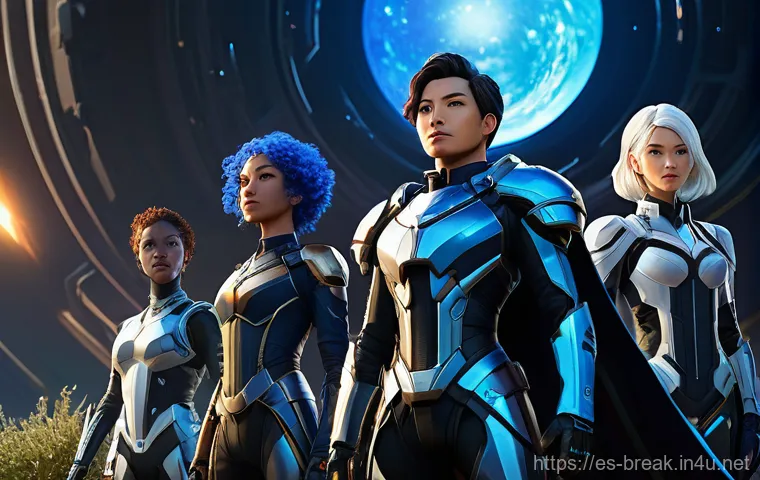 붕괴 스타레일 클랜 시스템 완벽 정리 - **"Celestial Trailblazers United"**: A dynamic and diverse group of Honkai: Star Rail Trailblazer ch...