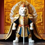붕괴 스타레일 인기 스킨 순위 - **Prompt for Jing Yuan - "Divine Splendor"**:
    "Full shot of a majestic male general, inspired by...