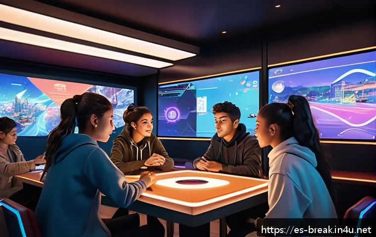 붕괴 스타레일 팬덤 문화와 특징 - A vibrant digital art scene featuring a diverse group of young Latin American and European gamers, a...